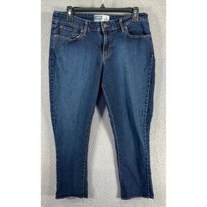 Levi Jeans Women's 14 Short Blue The Skinny Mid Rise 22 inch Inseam ‎ 5 Pocket